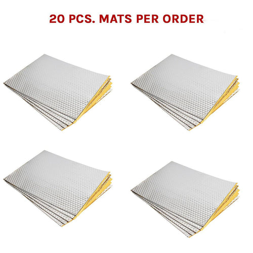 Sound Deadener Roll Car Insulation Mat 30% Thicker Noise Proofing Heat Shield
