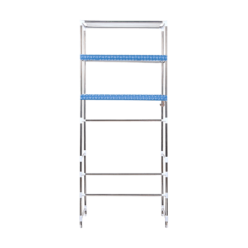 Storage Shelves Shelf 3 Tier Rack Portable Laundry Stand Unit Organiser