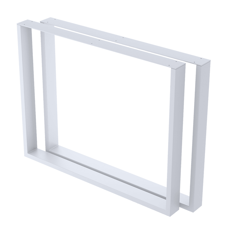 Rectangular-Shaped Table Bench Desk Legs Retro Industrial Design Fully ...