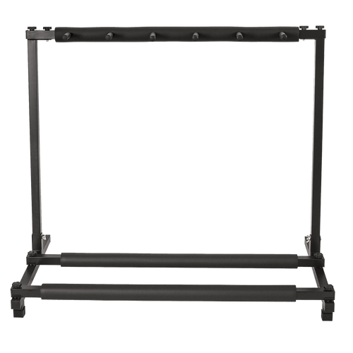 Guitar Stand 5 Holder Guitar Folding Stand Rack Band Stage Bass Acoustic Guita