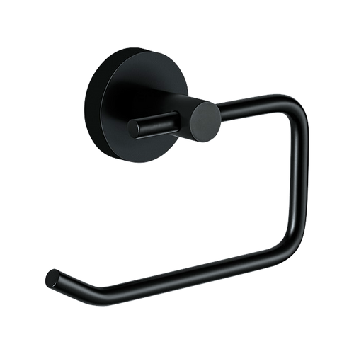 Classic Toilet Paper Holder Matte Black Finish 