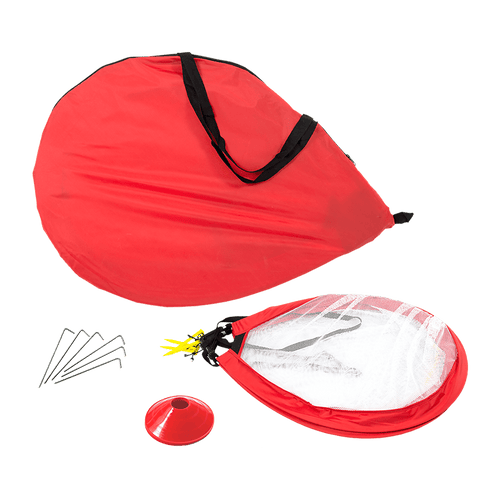 Portable Kids Soccer Goal Set with Cones