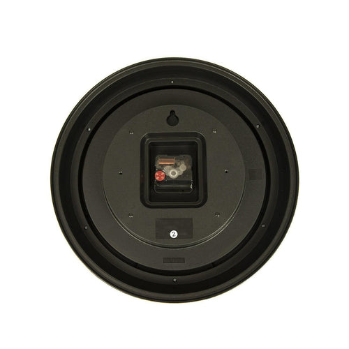 Classic Wall Clock Silent Non-Ticking Quartz Battery Operated Luxury Wood