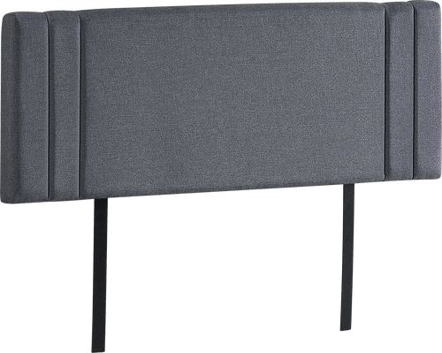 Grey Linen Fabric Queen Deluxe Headboard Bedhead