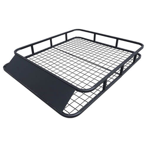 Universal Roof Rack Basket - Car Luggage Carrier Steel Cage Vehicle Cargo