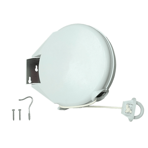 Retractable Clothesline Hang Clothes Line 20 Ft Retracts Automatically