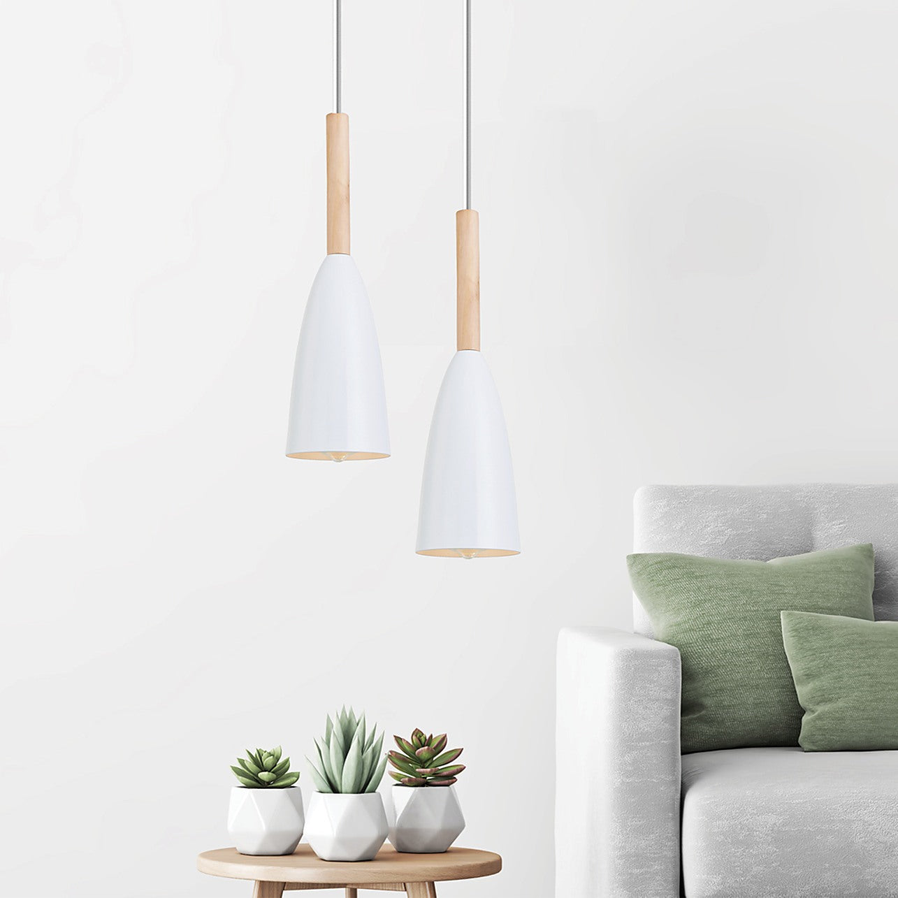 Mid century shop mini pendant lights