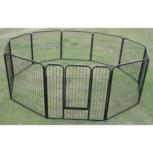 10 x 800mm Tall Panel Pet Exercise Pen Enclosure