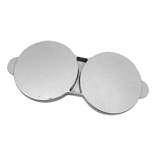 Double Burger Press Hamburger Maker Non Stick Aluminium Beef Patty Meat BBQ