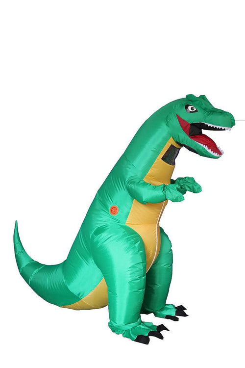 T-Rex Fancy Dress Inflatable Suit -Fan Operated Costume