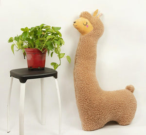 100cm Giant Alpaca Llama Stuffed Plush Kids Toy Soft Sleeping Pillow Large Gift