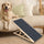 Foldable Dog Pet Ramp Adjustable Height Dogs Stairs for Bed Sofa Car 100cm