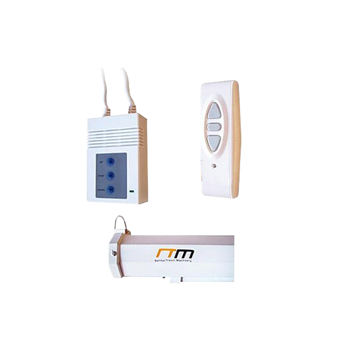 100" Electric Motorised Projector Screen – Wall/Ceiling Mount, Remote Control