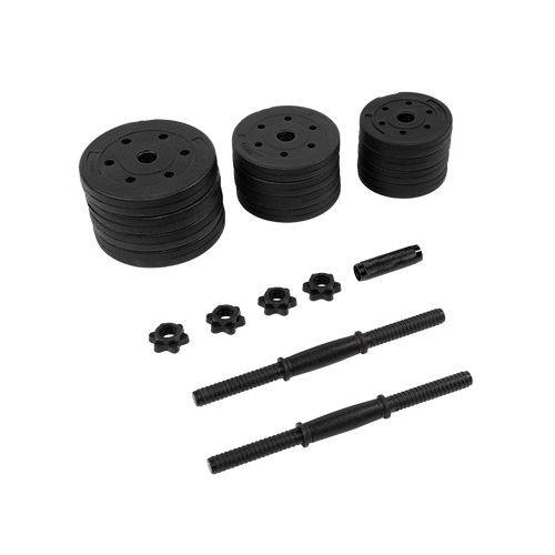 20kg Dumbbell Set Home Gym Fitness Exercise Weights Bar Plate