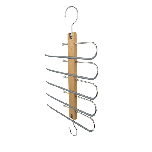 Pants Clothes Coat Hanger Non-slip Magic Space Saver Closet Organizer Rack