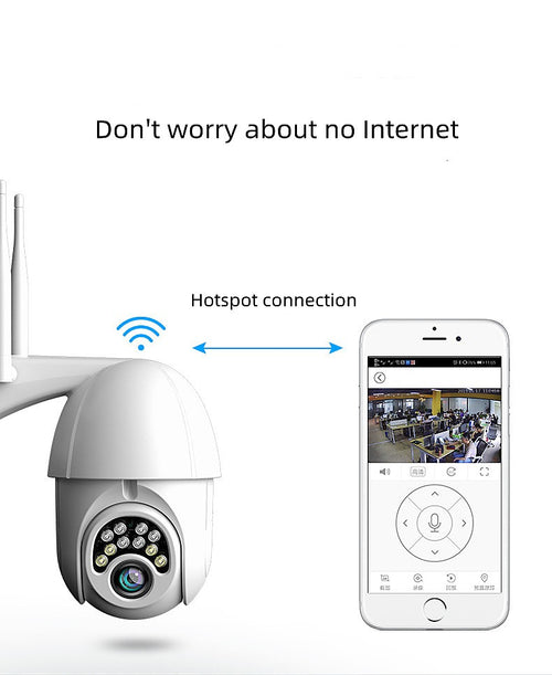 1080P WiFi Security Camera System – Outdoor Waterproof CCTV with Night Vision