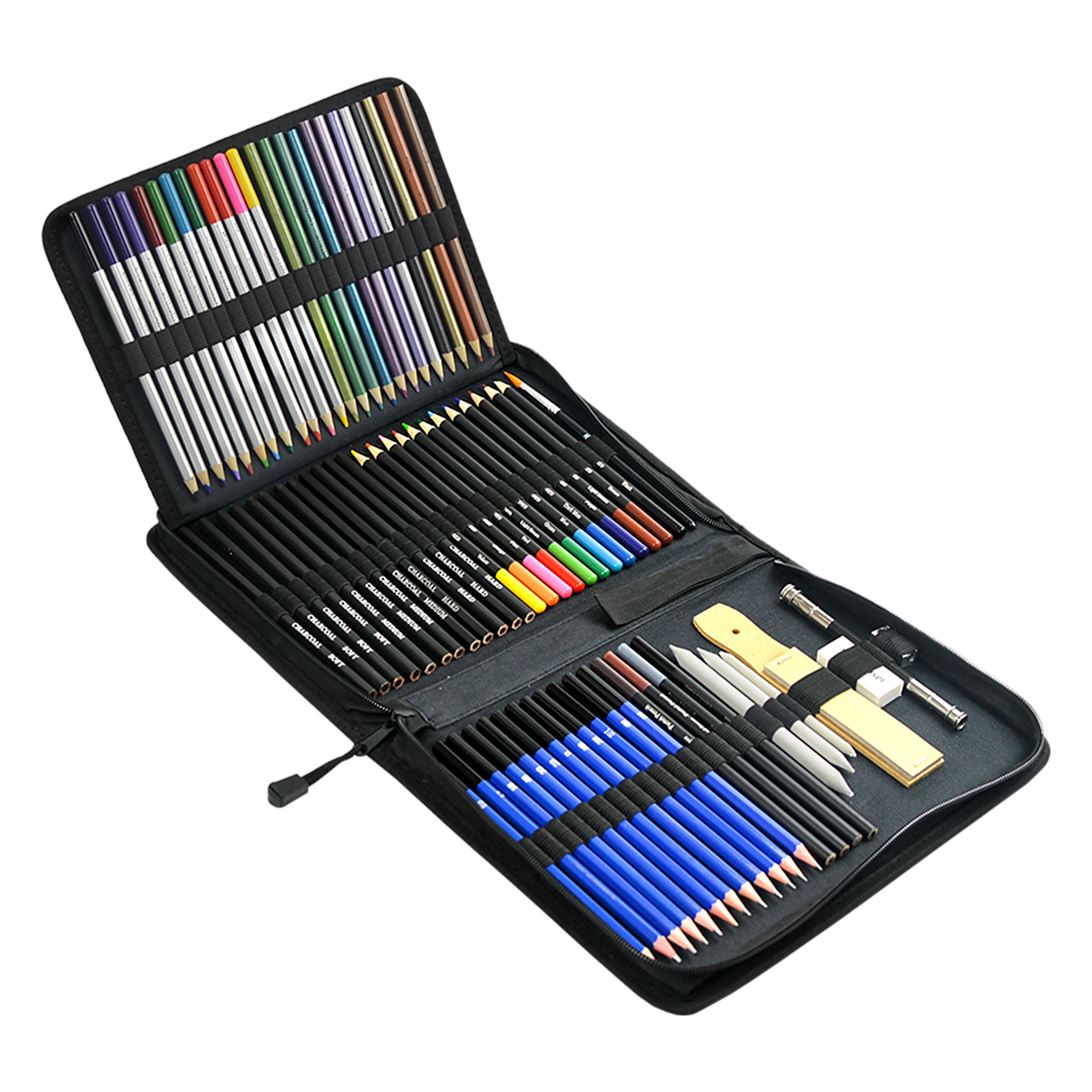 Art Sketch Pencils Drawing Set - 72pcs