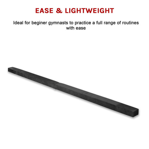2.2m Gymnastics Folding Balance Beam – Black Training Equipment