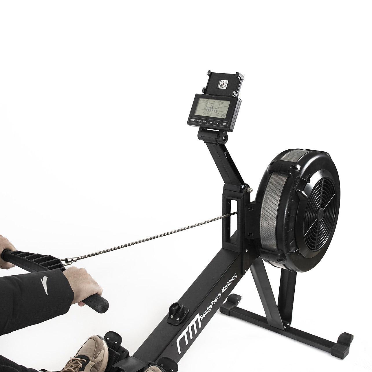 Army Indoor Rower Air Rowing Machine Indoor Rower Premium Fitness Equipment - Sports ...