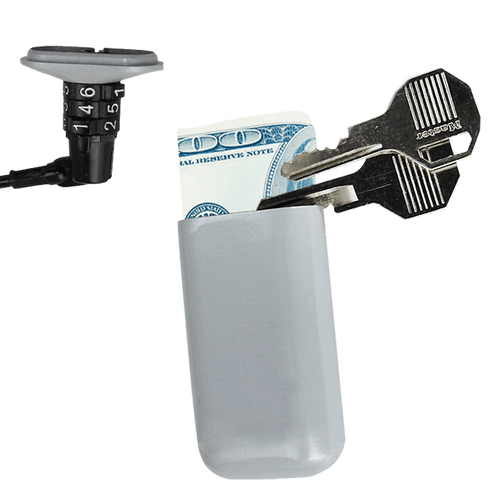 Lock Box Preset Combination Portable Key Safe with 6 in. Cable Lanyard