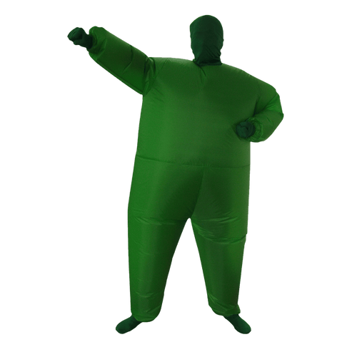 Inflatable Plain Green Fancy Dress Costume