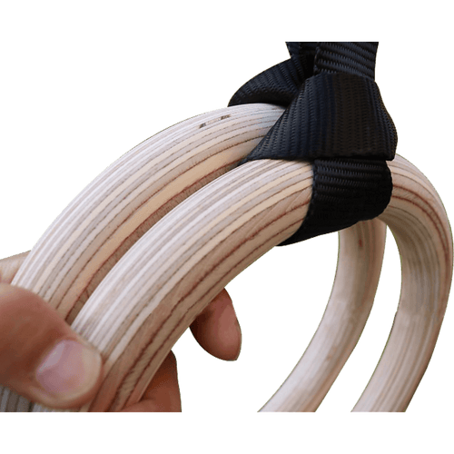 Birch Wood Gymnastic Rings 