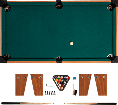 Kids Mini Billiard Table Game Toy Wooden Snooker Pool Home Fun Birthday Gift