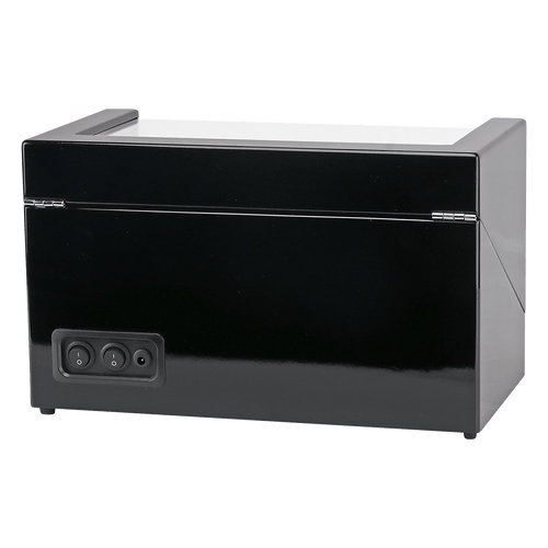 Automatic Quad Watch Winder Wood Display Box Case Motor Rotation Storage