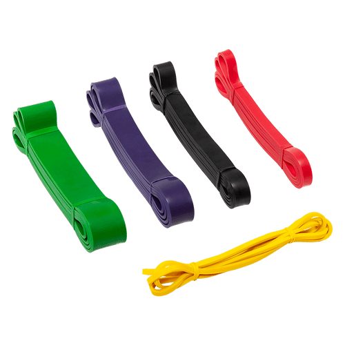 Resistance Band Loop Set of 5 Heavy Duty Gym Yoga Workout