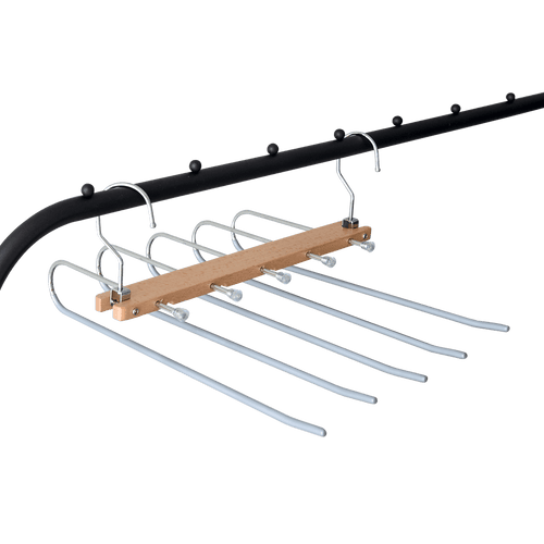 Pants Clothes Coat Hanger Non-slip Magic Space Saver Closet Organizer Rack