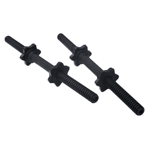 45cm - 1 Pair Dumbbell Bar 25mm Diameter - PVC Coated Dumbell Handle