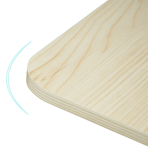 Wood Computer Desk PC Laptop Maple Table Workstation Office Study Home Furniture