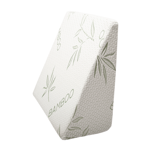 Cool Gel Memory Foam Bed Wedge Pillow Cushion Neck Back Support Sleep with Cover