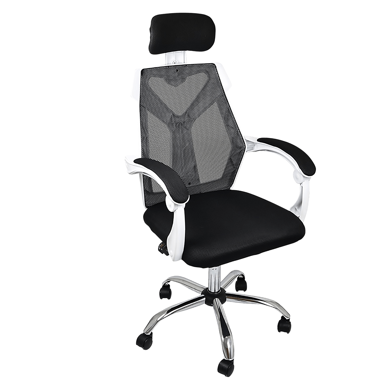 Office Chair Gaming Computer Chairs Mesh Back Foam Seat White Furniture Office Furniture Office Chair