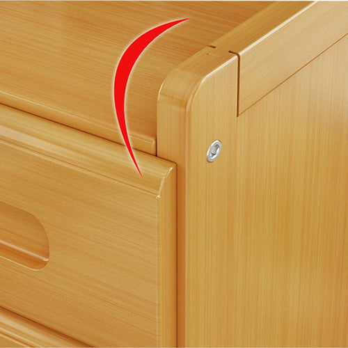 Bamboo Bedside Table Nightstand Storage Bedroom Sofa Side Stand - Wood