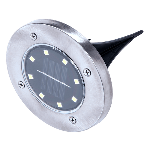 12x Solar Powered LED Buried Inground Recessed Light Garden Outdoor Deck Path