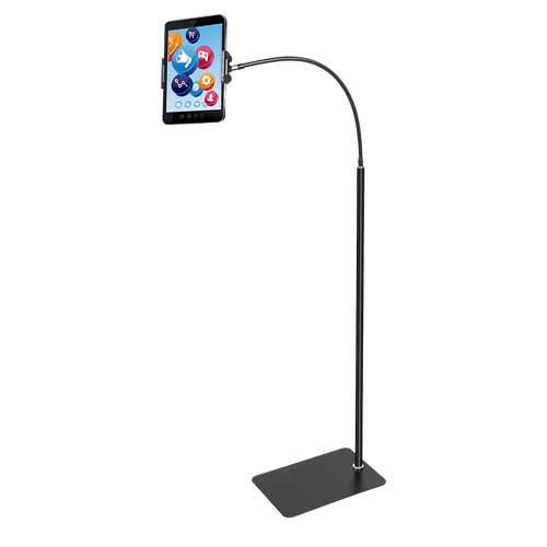 Adjustable Floor Stand Lazy Mount Holder Bracket For 4-9.5in Tablet Phone Stand