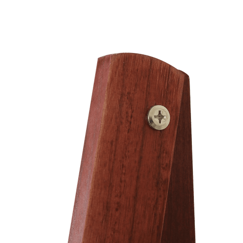 5 Tier Wooden Ladder Shelf Stand Storage Book Display Rack - Coffee