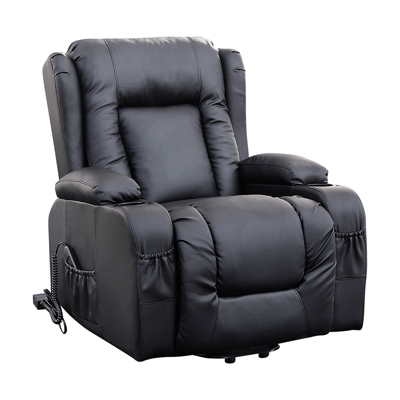 Rockingham electric recliner chair with massage and top heat