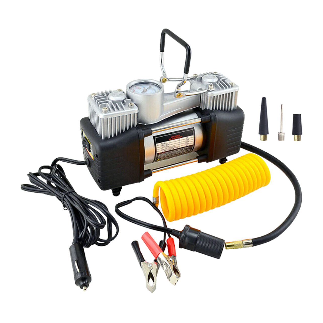 12V Car Air Compressor 4x4 Tyre Deflator 4wd Inflator Portable 85L/min -  Outdoor & Leisure > Tools & Automotive