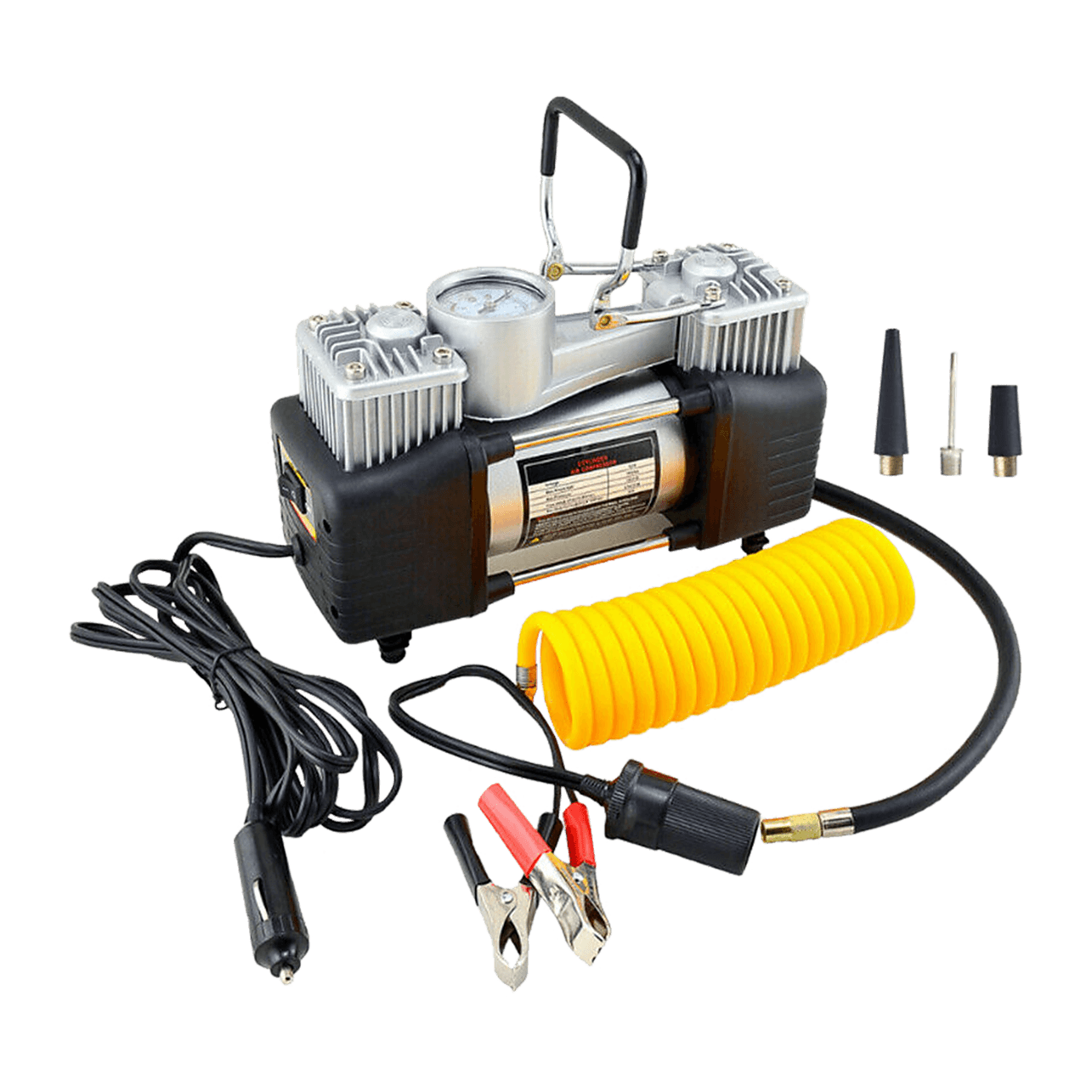 12V Car Air Compressor 4x4 Tyre Deflator 4wd Inflator Portable 85L