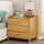 Bamboo Bedside Table Nightstand Storage Bedroom Sofa Side Stand - Wood