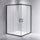 1200 x 900mm Sliding Door Nano Safety Glass Shower Screen in Black