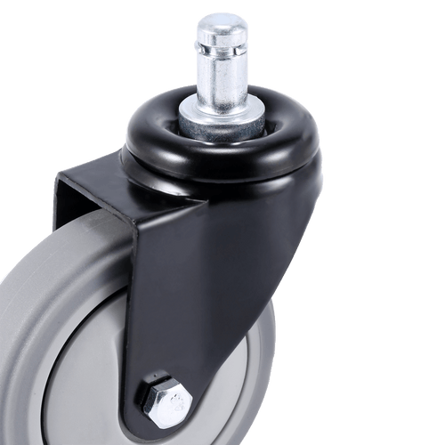 5x Office Chair Caster Wheels Set Heavy Duty & Safe for All Floors w/Universal Fit