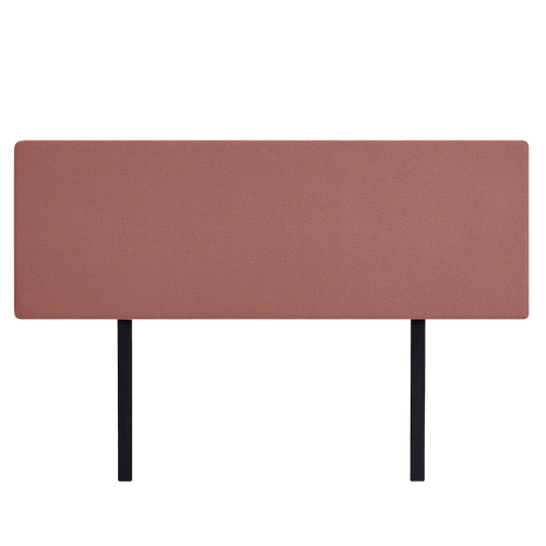 Linen Fabric Rectangular King Bed Deluxe Headboard Bedhead Pearl Copper Brown 