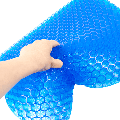 Gel Chair Seat Cushion For Lower Back Pain Pressure Relief Wheelchair Car Office