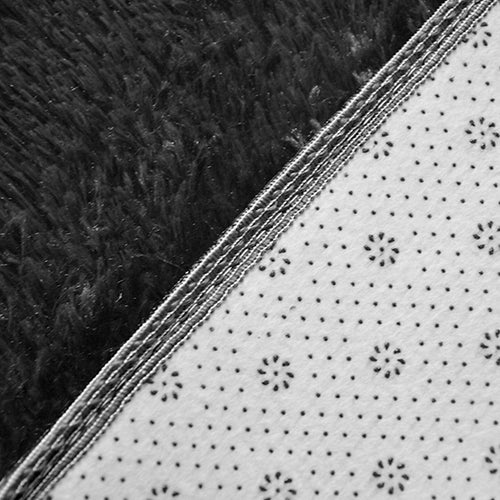 200x140cm Floor Rugs Large Shaggy Rug Area Carpet Bedroom Living Room Mat Black