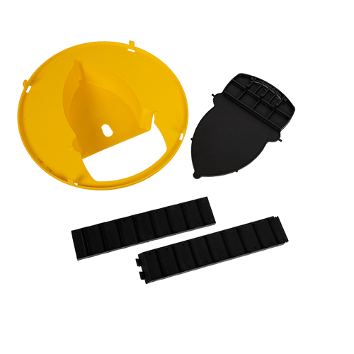 2x Flip N Slide Bucket Lid Mouse Rat Trap Automatic Mouse Trap With Ladder Reusable