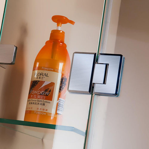 Frameless Glass Bath Screen 90 x 145cm Chrome