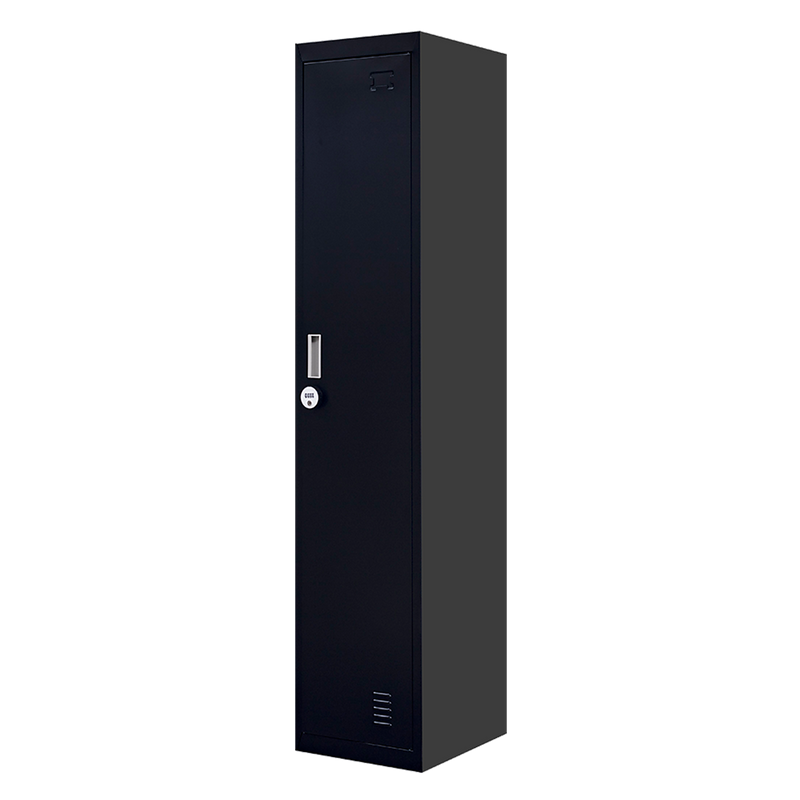 Lockable 1-Door Black Locker for Home or Office - 4-Digit Combination ...